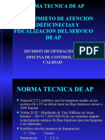 Norma Tecnica de Ap Procedimieto de Atencion de Deficinecias Y Fiscalización Del Servico de Ap