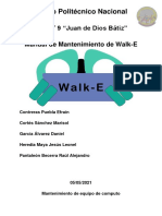Manual de Mantenimiento Walk-e