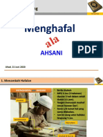 Tahfidz Sharing - Ahsani