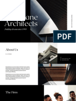 White and Black Corporate Architecture Presentation