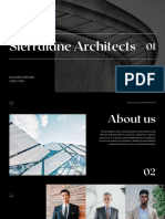 Black and White Minimalist Commercial Real Estate Architecture Presentation