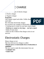 Electrostatic Charges Explained