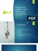 Ead 533 Empowering Leaders Professional Development