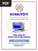 Gyanjyoti - DTP Course Syllabus-1