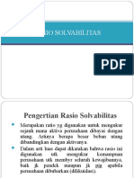 PERTEMUAN 6 - Rasio Solvabilitas