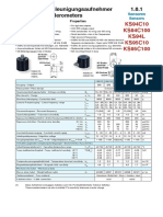 Accelerometer KS94C100 - Datasheet