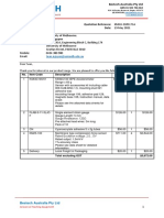 Bestech Australia Quotation for Sensors