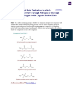 Sulfur Acids and Their Derivatives in Which Sulfur Is Linked Only Through Nitrogen or Through Nitrogen and Oxygen To The Organic Radical Rule C-662