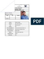 Welder Identification Card: Reference Code: ASME SEC IX Company Name - TESCO