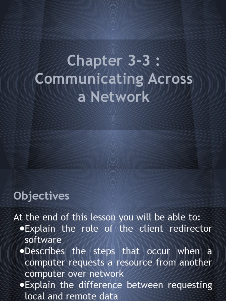 Network Data Request Process Explained | PDF | Computer Network ...