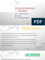 Inspeksi Sarana Persediaan Air Bersih - PPT Evi