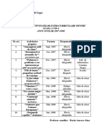 Activitati Extracuriculare