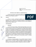 Tribunal Constitucional declara fundada demanda de hábeas corpus