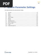 Chapter 05 System Parameter Settings