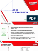 Clasificación de la agroindustria según criterios