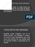 Obligaciones de Dar Dinero