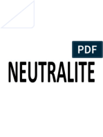 Neutral It e