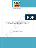 Kenya National Clinical Nutrition and Dietetics Reference Manual