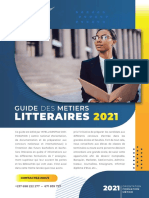 Guide Des Metiers Litteraires 2021