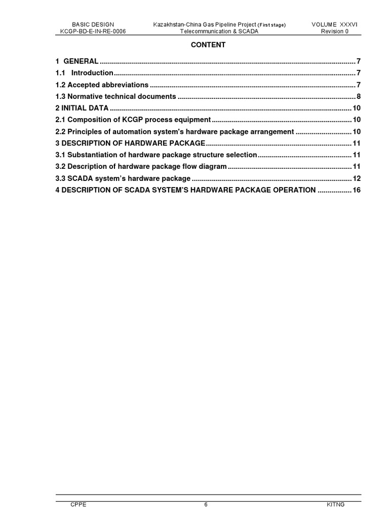 SCADA Hardware Design for KCGP Project | PDF | Scada | Programmable ...