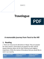 Eng.8.U1. Travelogue