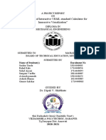 Development of Interactive VRML Standard 3D Calculator For Immersive Visualization