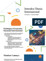 Interaksi Dunia Internasional