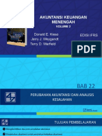 Bab 22 - AKM 3 - Perubahan Akuntansi Analisis Kesalahan