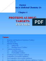 Proteins As Drug Targets: Enzymes