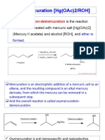 Oxymercuration-Demercuration Reaction