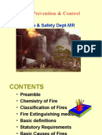 Fire Prevention & Control: Fire & Safety Dept-MR