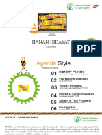 Sistem Produksi Hanan Hidayat C2A018069