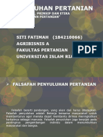 Siti Fatimah, Falsafah, Prinsip Dan Etika Penyuluhan Pertanian, Agribisnis 6a, Penyuluhan Pertanian
