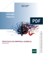 Guía de Estudio Pública: Prácticas en Empresa (Química)