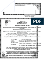 Contoh Surat Undangan Rapat Panitia Pernikahandoc PDF Free