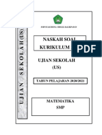 Soal Us 2020 MTK