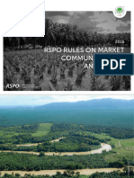 RSPO Rules on Market Communications and Claims 2016-English