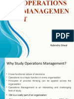 Operations Management Introduction