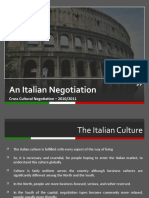 Italian Negotiation