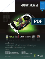 Geforce 9600 GT: 512Mb (256bit) Graphics Card