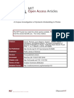 2006 A Corpus Investigation of Syntactic Embedding in Piraha