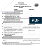 Plumbing Permit Checklist
