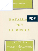 Batallas Por La Musica - Política Musical en Francia