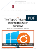 The Top 10 Advantages Ubuntu Has Over Windows