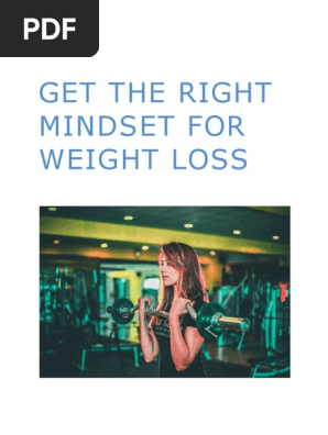 Right Mindset for Weight Loss