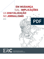 ERC - OS MEDIA EM MUDANÇA em Portugal