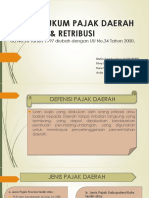 Dasar Hukum Pajak Daerah & Retribusi