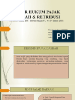 Dasar Hukum Pajak Daerah & Retribusi