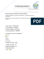 Questionnaire Réflexologie Plantaire Régional2