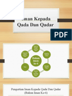 Iman Kepada Qada Dan Qadar